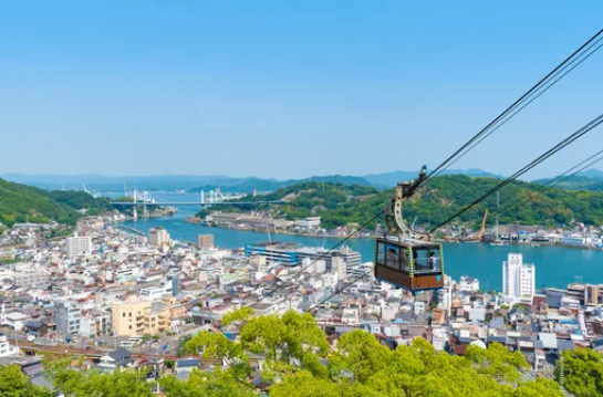 尾道のまち。空からお散歩!